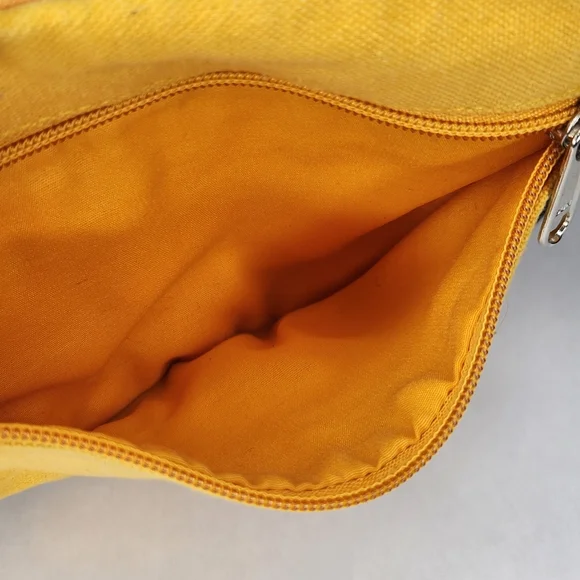 Yellow Plaid Canvas Fanny Pack Crossbody Bum Bag Clueless Aesthetic - Picture 4 of 8